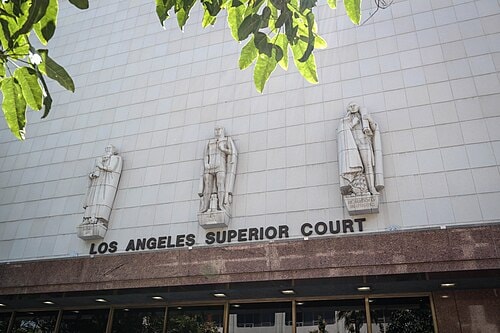 Los Angeles courthouse exterior